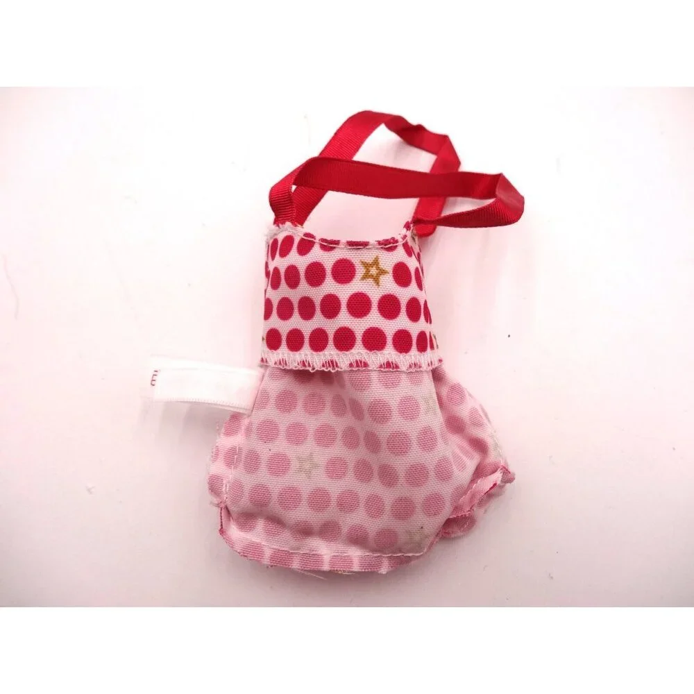 American Girl 2017 Travel In Style Luggage Pink Dots Tote Bag Purse for 18